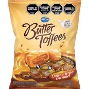 caramelos butter toffees dulce de leche x 822gr