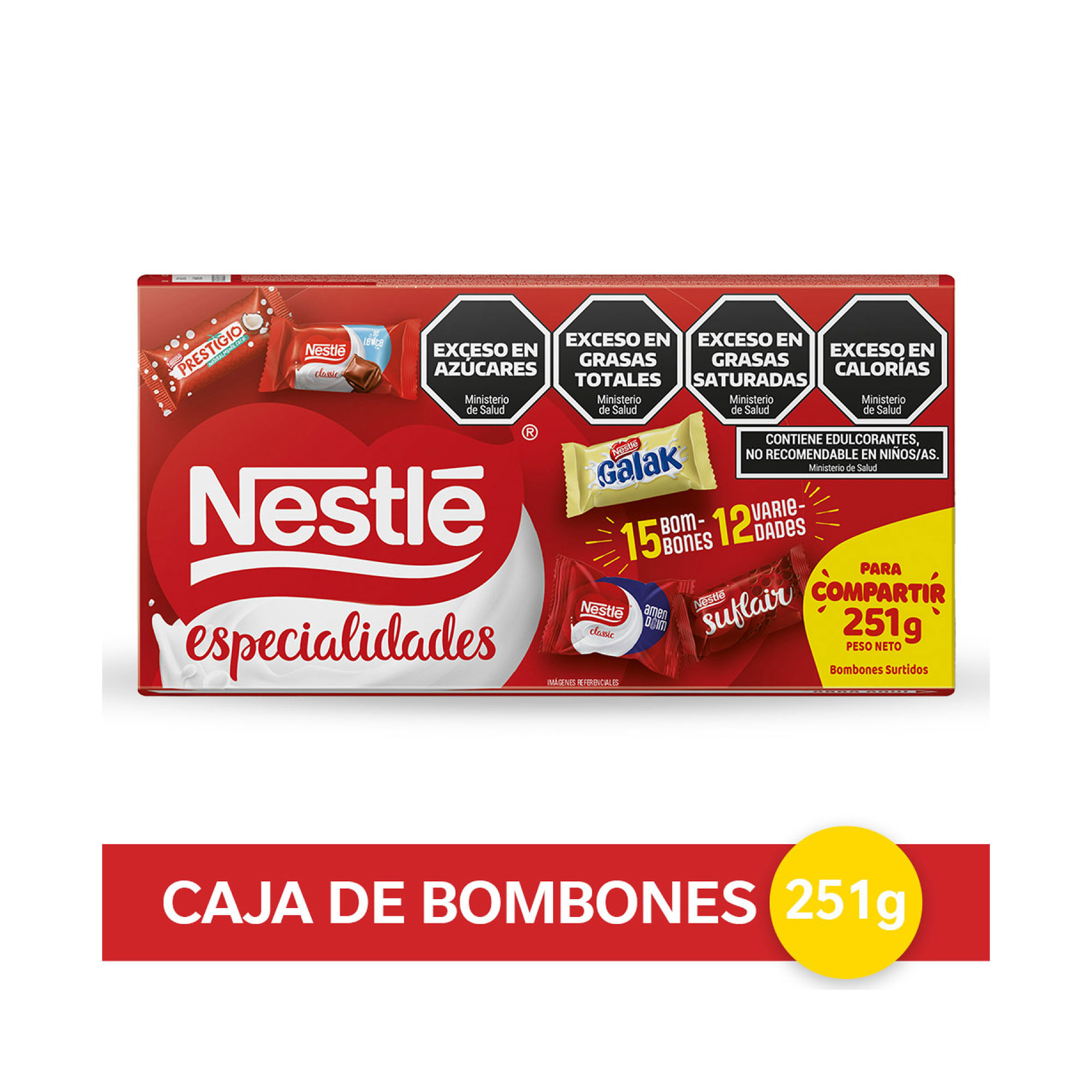 caja de bombones nestlé especialidades 251g (caja x 1u) caja de bombones nestlé especialidades 251g (caja x 1u)