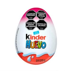 huevo kinder sorpresa rosa x 12