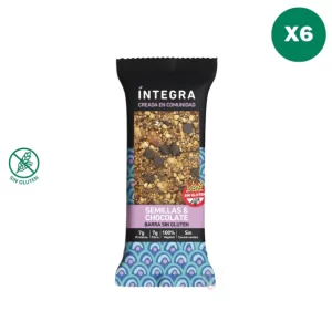 barra proteica integra chocolate sin tacc 38gr x10u