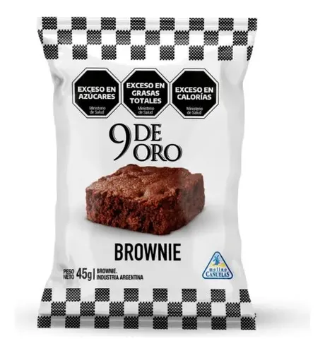 9 de oro brownie de chocolate 21u x45g.webp 9 de oro brownie de chocolate 21u x45g.webp