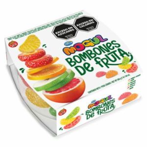 gomitas mogul bombones de fruta x500gr