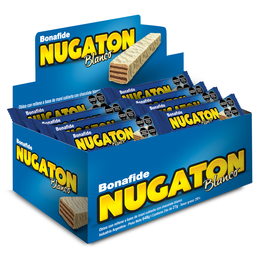nugaton bonafide blanco 27gr. nugaton bonafide blanco 27gr.