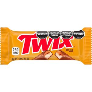 chocolate twix barra 50,7g galleta y caramelo
