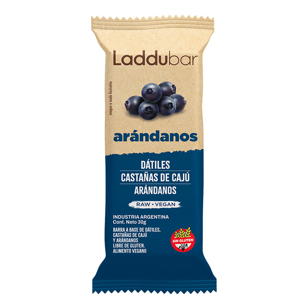 chocolate laddubar x12u arándanos (caja x 12u) chocolate laddubar x12u arándanos (caja x 12u)