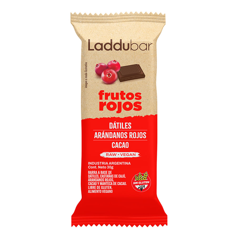 chocolate laddubar x12u frutos rojos (caja x 12u) chocolate laddubar x12u frutos rojos (caja x 12u)