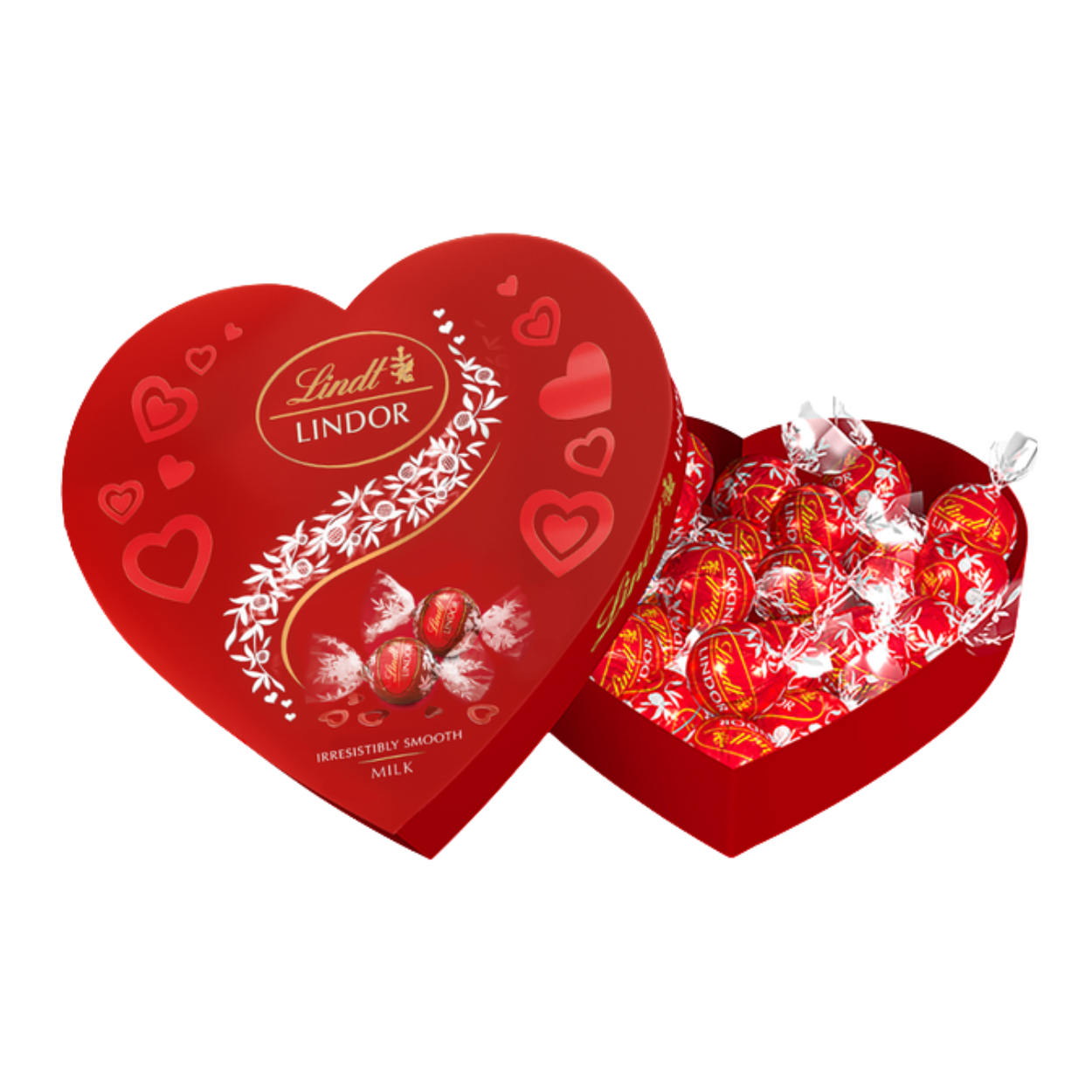 bombones lindt lindor milk corazón 160g regalo bombones lindt lindor milk corazón 160g regalo