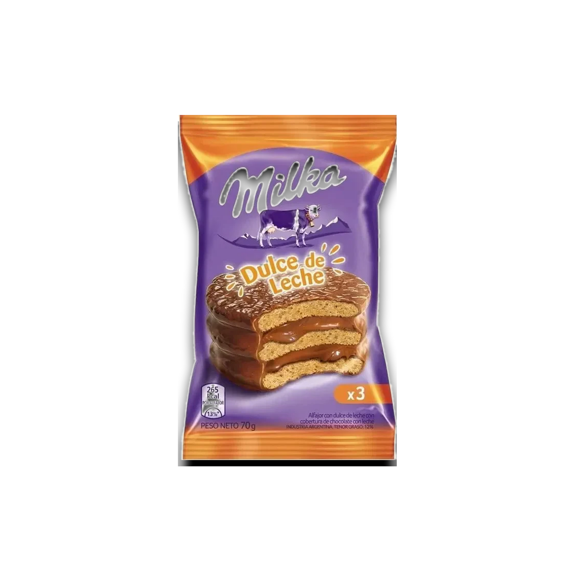alfajor milka triple ddl x 36u alfajor milka triple ddl x 36u