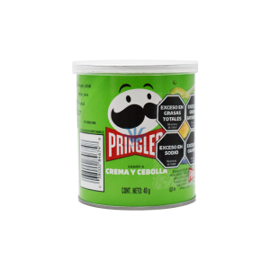 pringles crema y cebolla 40gr. x 12