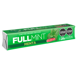 caramelos full mint menta x 12u