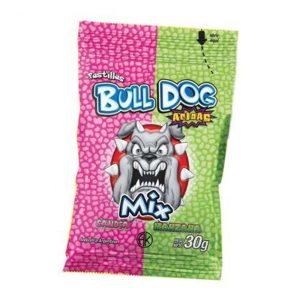 pastillas bull dog mix sandia manzana 30gr x12u