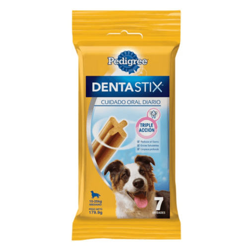 pedigree dentastix razas medianas snack dental 25.7g pedigree dentastix razas medianas snack dental 25.7g