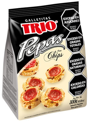 galletitas trio pepas con chips 180grs x 20 galletitas trio pepas con chips 180grs x 20