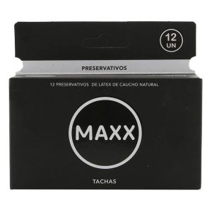 preservativo maxx super tachas (caja x 3u) (display x 12 cajas)