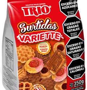 galletitas trio variette 500gr. x 10