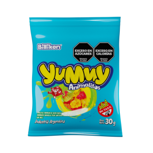 gomitas billiken yummy animalitos 30gr x12u x 12