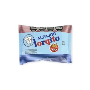 alfajor jorgito sin gluten x 24u