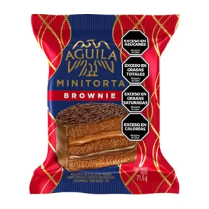 alfajor aguila minitorta brownie x21