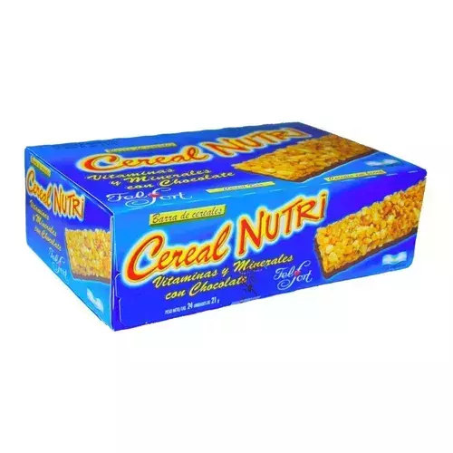 barra de cereal fort nutricereal 20g (display x 24u) barra de cereal fort nutricereal 20g (display x 24u)