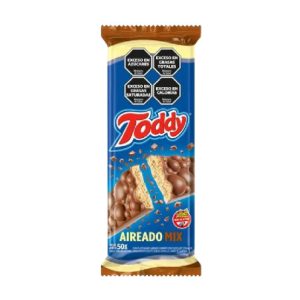 chocolate toddy aireado combinado 50gr x10u