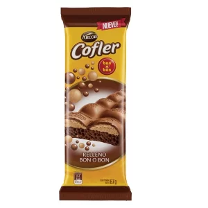 chocolate cofler aireado bon o bon 67g x10u