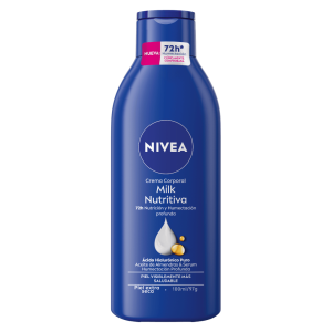 crema corporal nivea milk nutritiva 100ml piel extra seca
