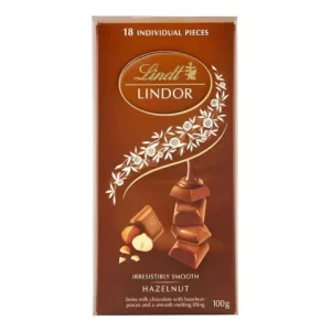 lindt swiss milk chocolate hazelnuts tableta 100g x12u