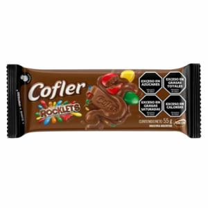 chocolate cofler rocklets 55g x10u