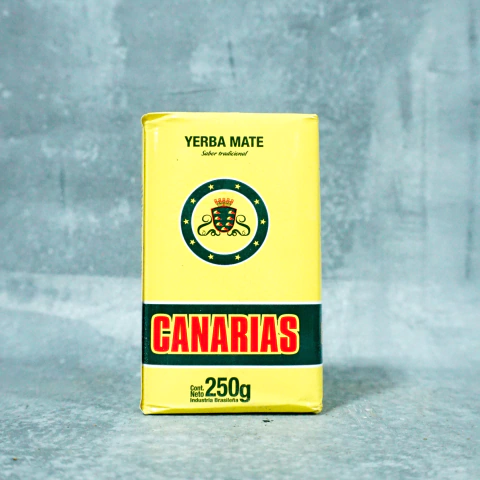 yerba mate canarias clásica 250g sin palo x20u yerba mate canarias clásica 250g sin palo x20u