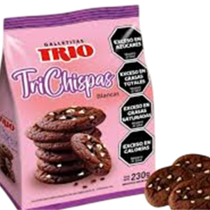 chispas de chocolate blanco trio trichispas 230g