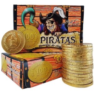 monedas de chocolate piratas 5g (display x 60u)