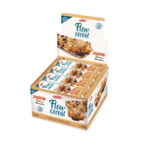 barritas flow granola frutos rojos y almendras x20u.