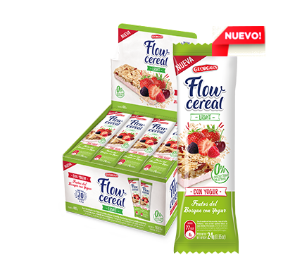 flow cereal frutos bosque yoghurt light 480gr x20u flow cereal frutos bosque yoghurt light 480gr x20u