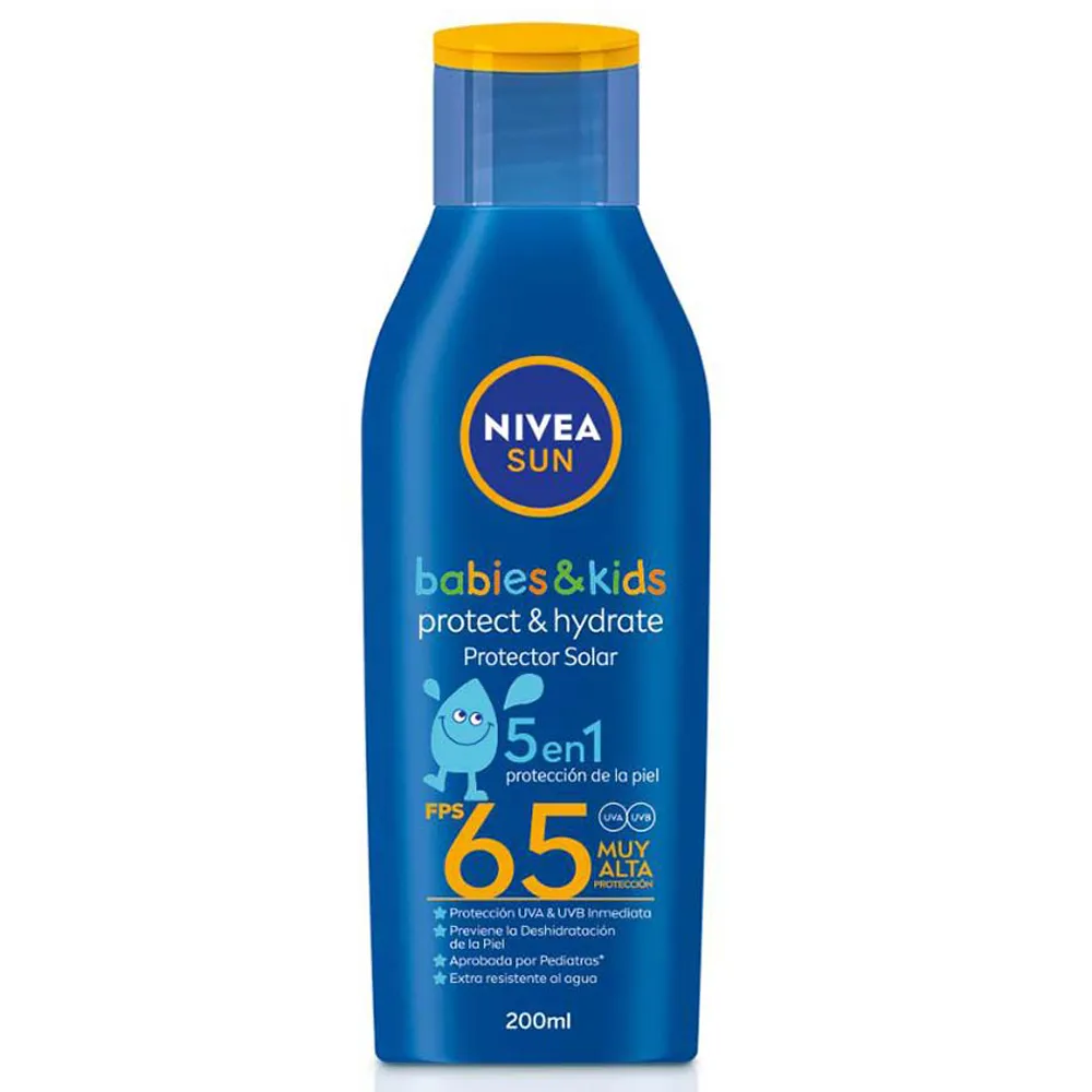 protector solar nivea sun kids fps 65 200ml 12u protector solar nivea sun kids fps 65 200ml 12u