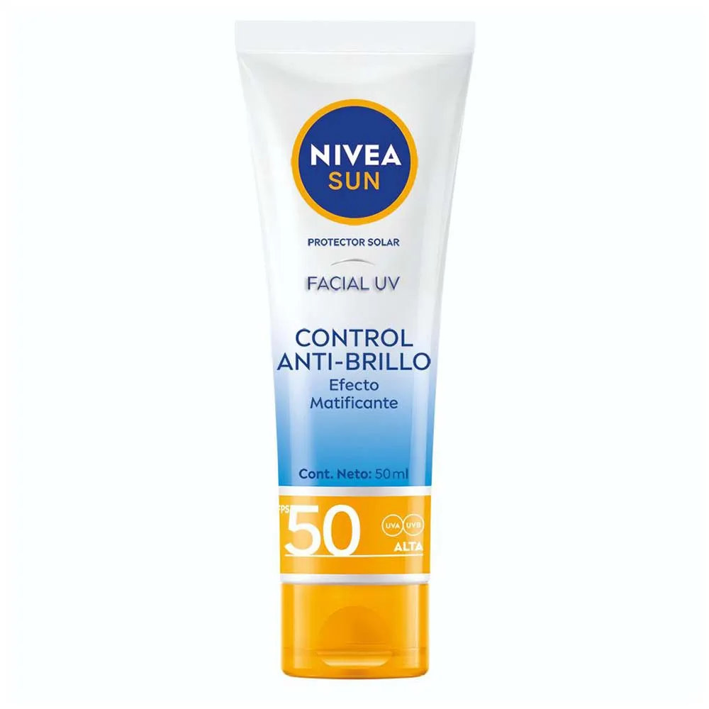 protector solar facial nivea sun fps 50 50ml 12u protector solar facial nivea sun fps 50 50ml 12u