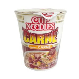 nissin cup noodles 68g carne (display x 24u)