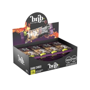 barra proteica bnb dark chocolate 45g snack saludable