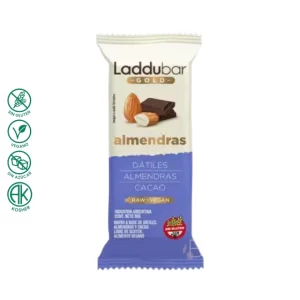 barra laddu gold almendras y avellanas 30g