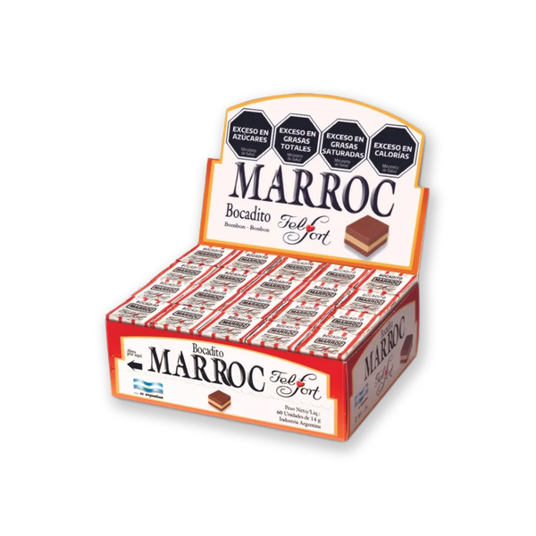 ¿Cuál es el mayorista de golosinas más barato? Cómo comparar y comprar mejor Caja de Marroc Bocadito Felfort - golosinas al por mayor en Kiosco.ar, el mayorista de golosinas más barato