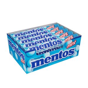 caramelos mentos menta 29g (display x 12u)