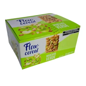 flow cereal manzana ligth 480gr x20u