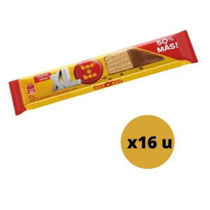 bon o bon oblea leche xl 45g x 16u
