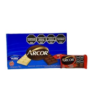 chocolate arcor 25g.x30u leche 