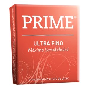 preservativo prime ultra fino (caja x 3u) (display x 24 cajas)
