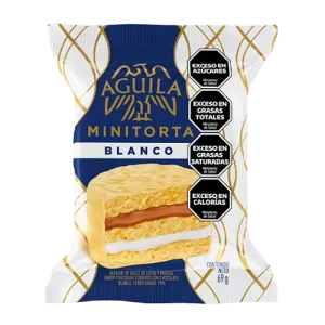 alfajor aguila minitorta blanco x21