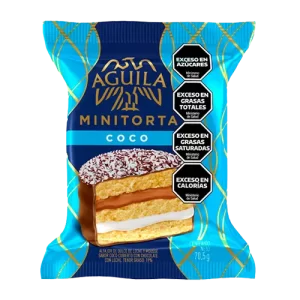 alfajor aguila minitorta coco x21