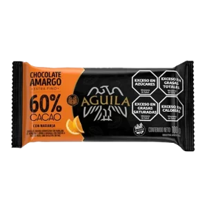aguila chocolate taza naranjita 60% x 12u