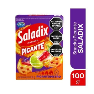 snacks saladix horneados picante 100g (caja x 24u)