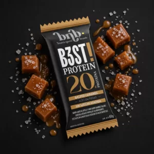 barra bnb b3st nutty bar caramelo 60g