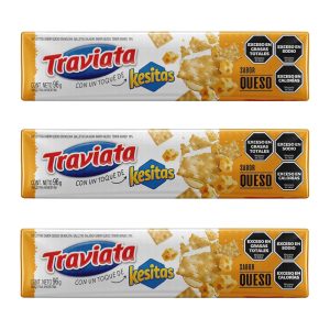 galletitas traviata kesitas tripack 288g 12u